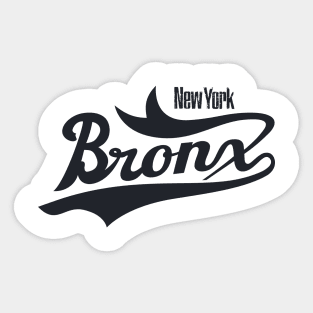 New York Bronx - New York Bronx Schriftzug - Bronx Logo Sticker